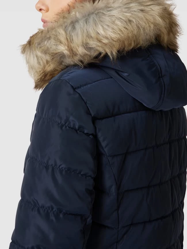 Only Steppjacke Mit Kunstpelzkragen Modell 'ELLAN' - Marineblau 5 Only Steppjacke Mit Kunstpelzkragen Modell 'ELLAN' - Marineblau – Bild 3