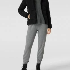 Calvin Klein Jeans Steppjacke Mit Label-Stitching - Schwarz