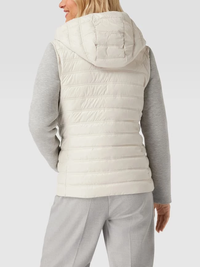 Christian Berg Woman Selection Steppjacke Mit Jersey-Arm Und Kapuze - Offwhite 7 Christian Berg Woman Selection Steppjacke Mit Jersey-Arm Und Kapuze - Offwhite – Bild 5