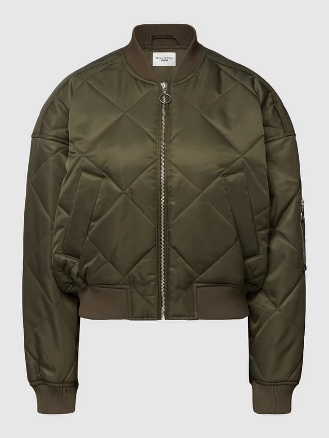 Marc O'Polo Denim Steppjacke Mit Reißverschluss - Khaki 4 Marc O'Polo Denim Steppjacke Mit Reißverschluss - Khaki – Bild 2