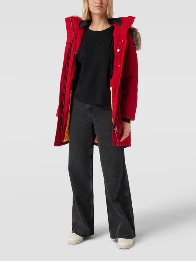 Wellensteyn Parka Mit Label-Applikation Modell 'WOLKENLOS' - Rot 3 Wellensteyn Parka Mit Label-Applikation Modell 'WOLKENLOS' - Rot