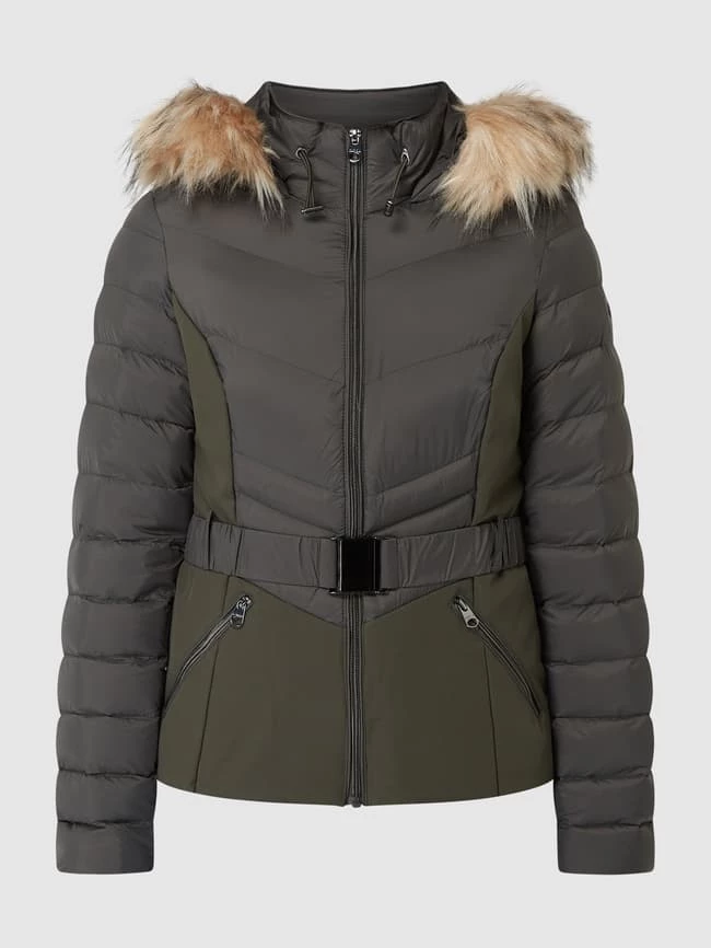 Garcia Steppjacke Mit Abnehmbarer Kapuze - Olivgrün 4 Garcia Steppjacke Mit Abnehmbarer Kapuze - Olivgrün – Bild 2