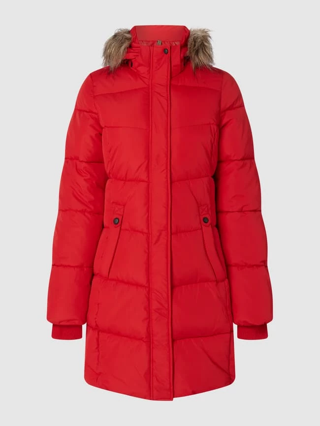 Icepeak Steppjacke Mit Abnehmbarer Kapuze - Rot 4 Icepeak Steppjacke Mit Abnehmbarer Kapuze - Rot – Bild 2