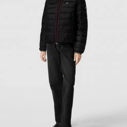 Tommy Jeans Steppjacke Mit Logo-Details - Schwarz