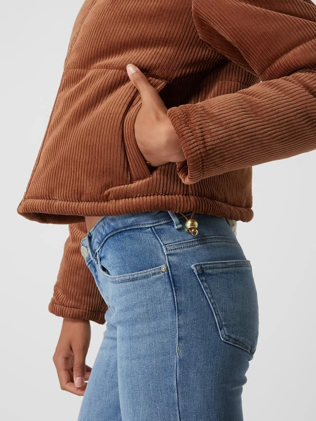 URBAN CLASSICS Jacke In Cord-Optik Modell 'Puffer' - Hellbraun 5 URBAN CLASSICS Jacke In Cord-Optik Modell 'Puffer' - Hellbraun – Bild 3