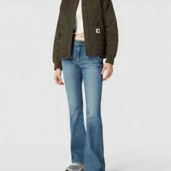 Carhartt Work In Progress Bomberjacke In Stepp-Optik Modell 'FARROW' - Olivgrün