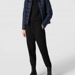 Marc O'Polo Steppjacke Mit Seitlichen Knopfleisten - Dunkelblau