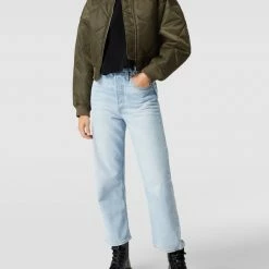Marc O'Polo Denim Steppjacke Mit Reißverschluss - Khaki