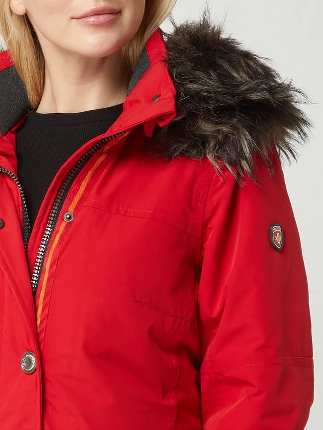Wellensteyn Wolkenlos 878 Funktionsjacke Mit Abnehmbarem Webpelz - Rot 5 Wellensteyn Wolkenlos 878 Funktionsjacke Mit Abnehmbarem Webpelz - Rot – Bild 3