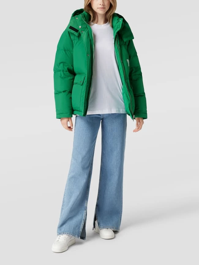 Tommy Jeans Steppjacke Mit Label-Print - Grün 3 Tommy Jeans Steppjacke Mit Label-Print - Grün