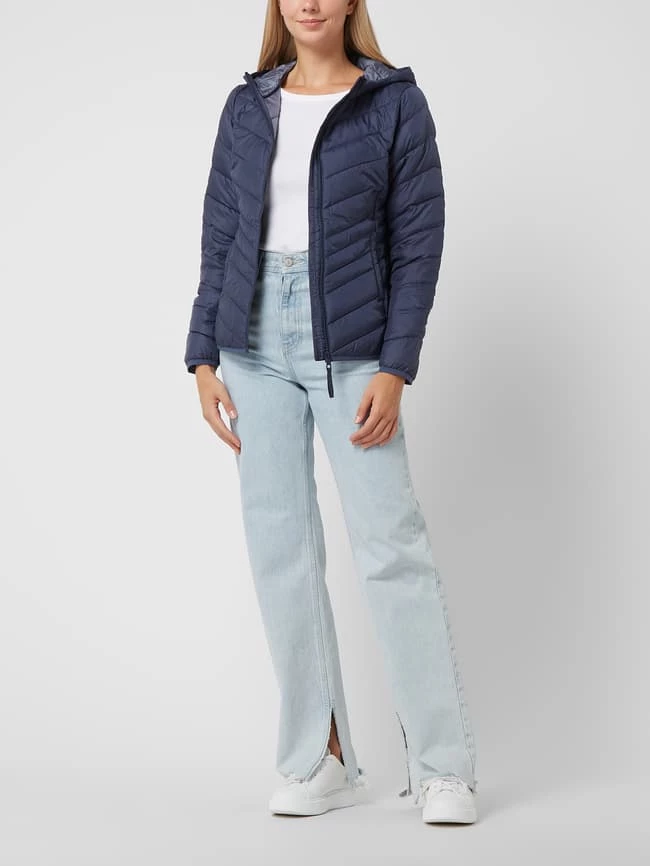 Tom Tailor Denim Steppjacke Mit Kapuze - Dunkelblau 3 Tom Tailor Denim Steppjacke Mit Kapuze - Dunkelblau