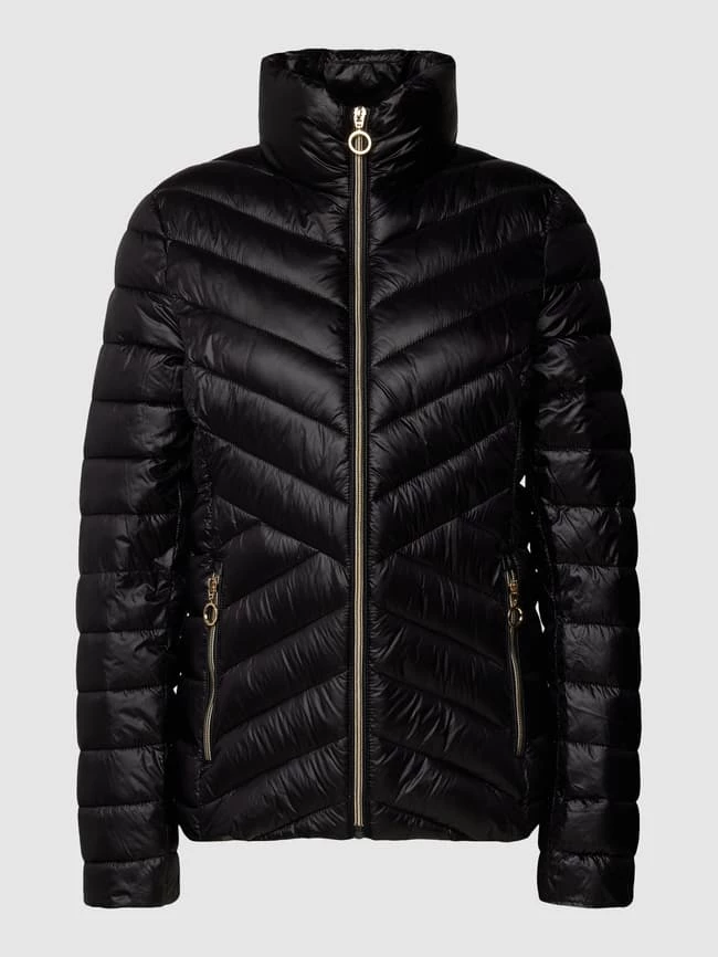 Christian Berg Woman Selection Steppjacke Mit Stehkragen Und Reißverschlusstasche - Schwarz 4 Christian Berg Woman Selection Steppjacke Mit Stehkragen Und Reißverschlusstasche - Schwarz – Bild 2