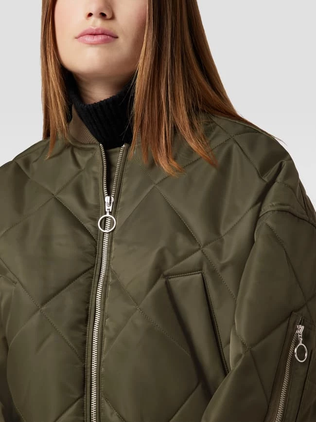 Marc O'Polo Denim Steppjacke Mit Reißverschluss - Khaki 5 Marc O'Polo Denim Steppjacke Mit Reißverschluss - Khaki – Bild 3