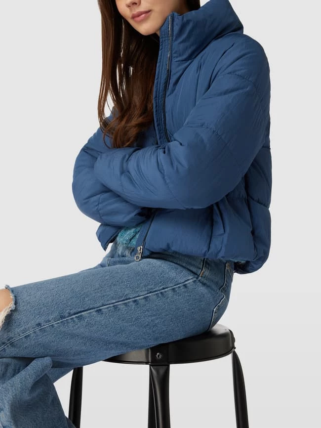 Only Steppjacke Mit Stehkragen - Dunkelblau 5 Only Steppjacke Mit Stehkragen - Dunkelblau – Bild 3