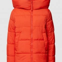 Montego Steppjacke Mit Kapuze Modell 'Puffer Jacke' - Rostrot