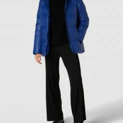 Tommy Hilfiger Steppjacke Mit Kapuze Modell 'SORONA' - Metallic Blau