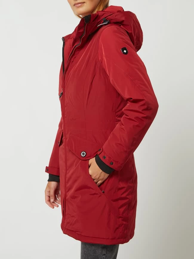 Wellensteyn Cucilla 382 Parka Mit Wattierung - Wasserdicht - Dunkelrot 7 Wellensteyn Cucilla 382 Parka Mit Wattierung - Wasserdicht - Dunkelrot – Bild 5