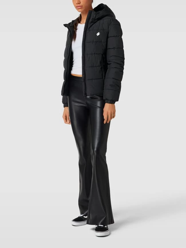 Superdry Steppjacke Mit Label-Stitching Modell 'SPIRIT' - Schwarz 3 Superdry Steppjacke Mit Label-Stitching Modell 'SPIRIT' - Schwarz