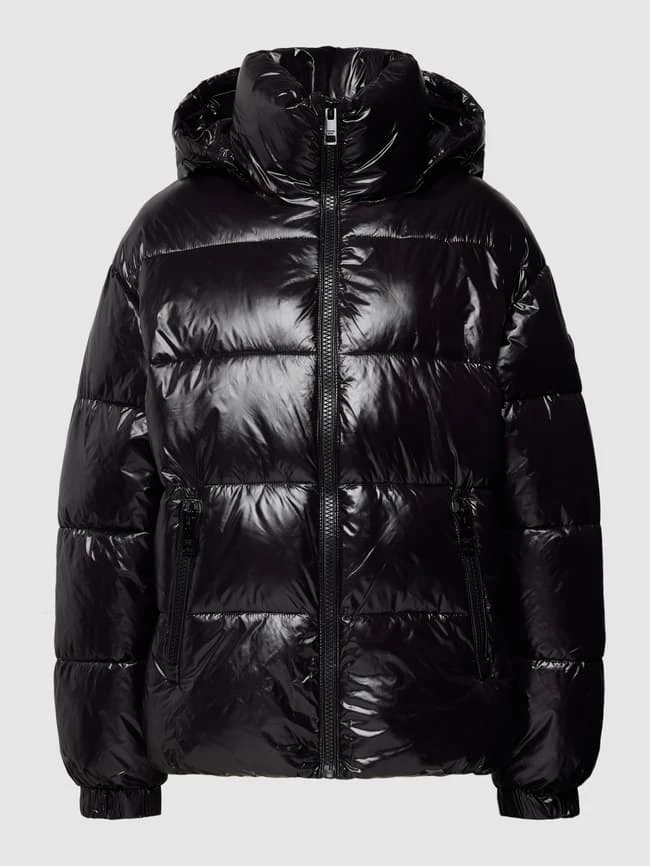 MICHAEL Michael Kors Steppjacke Mit Abnehmbarer Kapuze Modell 'HORIZONTAL' - Schwarz 4 MICHAEL Michael Kors Steppjacke Mit Abnehmbarer Kapuze Modell 'HORIZONTAL' - Schwarz – Bild 2