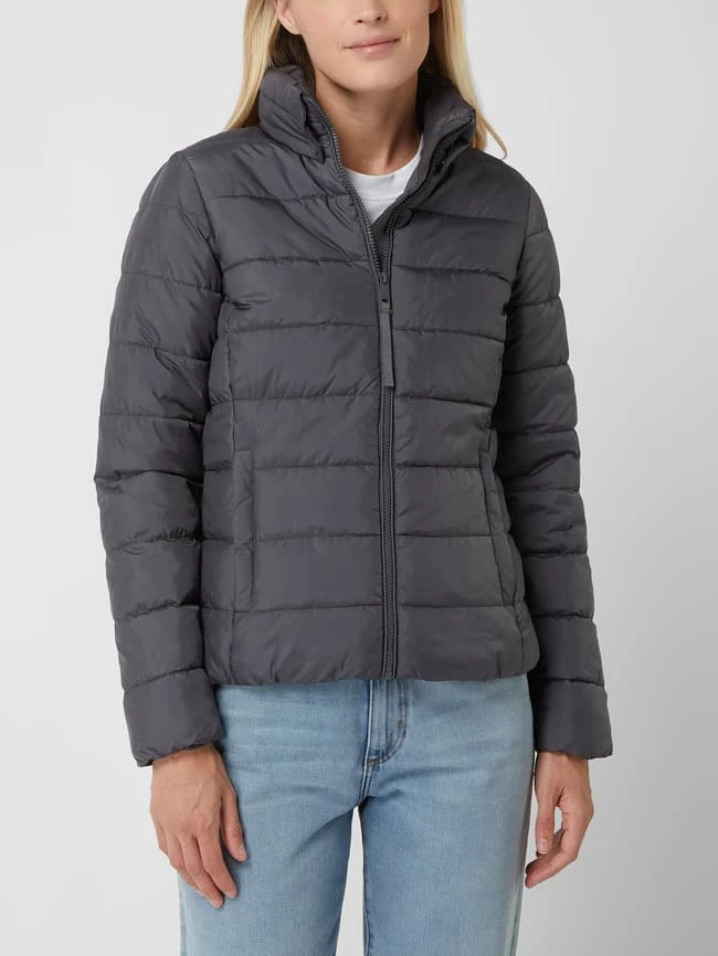 Tom Tailor Steppjacke Mit Stehkragen - Anthrazit 6 Tom Tailor Steppjacke Mit Stehkragen - Anthrazit – Bild 4