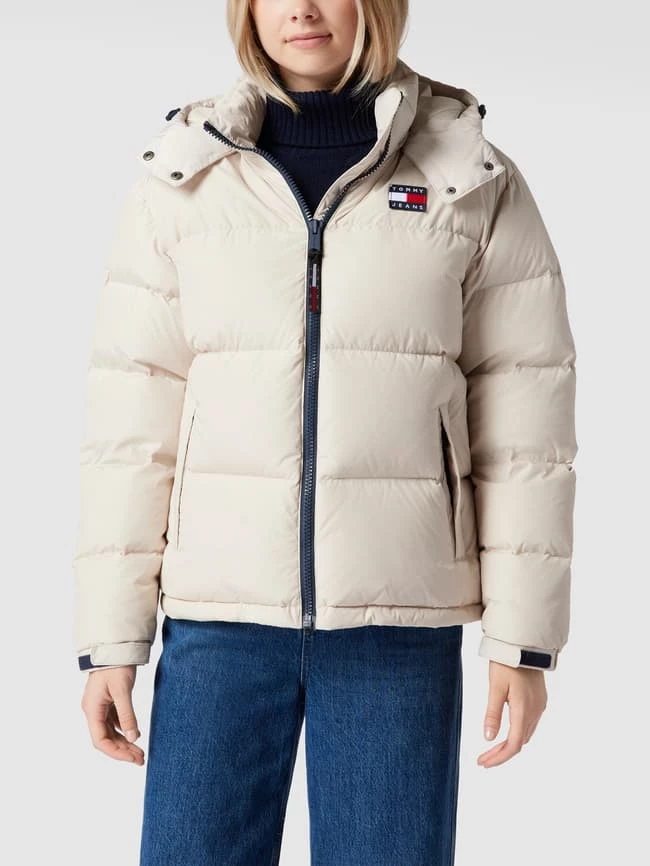 Tommy Jeans Daunenjacke Mit Label-Patch Modell 'Alaska' - Beige 6 Tommy Jeans Daunenjacke Mit Label-Patch Modell 'Alaska' - Beige – Bild 4
