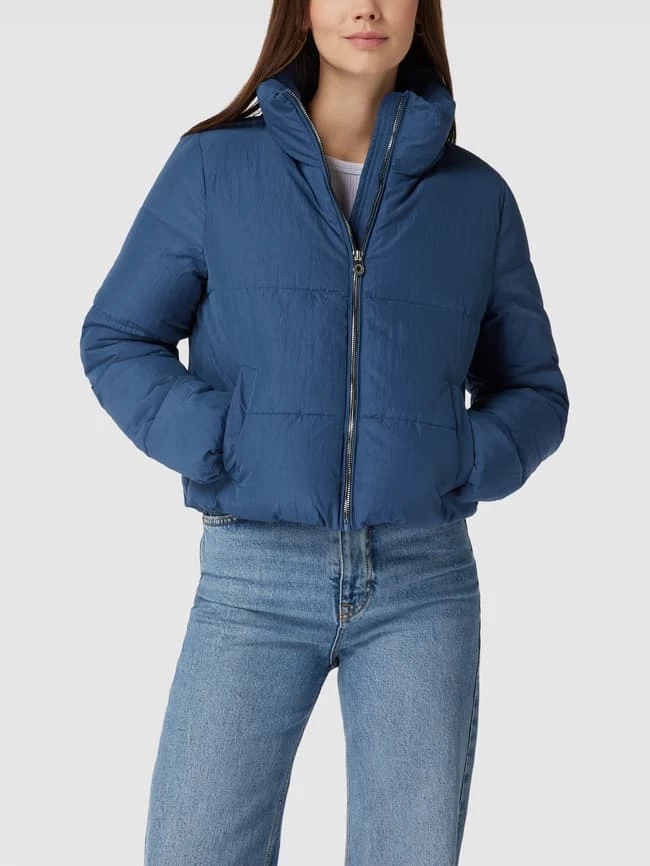 Only Steppjacke Mit Stehkragen - Dunkelblau 6 Only Steppjacke Mit Stehkragen - Dunkelblau – Bild 4