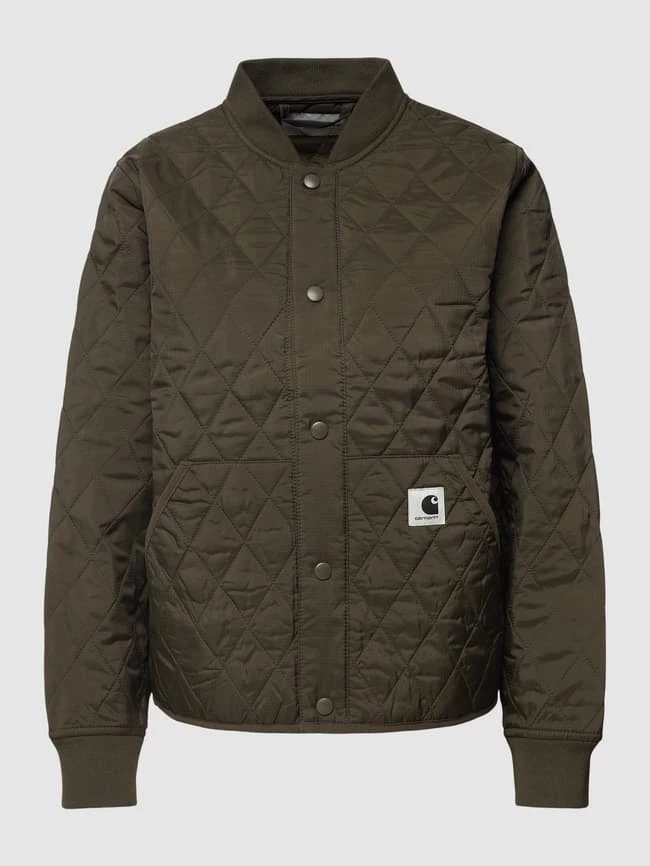 Carhartt Work In Progress Bomberjacke In Stepp-Optik Modell 'FARROW' - Olivgrün 4 Carhartt Work In Progress Bomberjacke In Stepp-Optik Modell 'FARROW' - Olivgrün – Bild 2