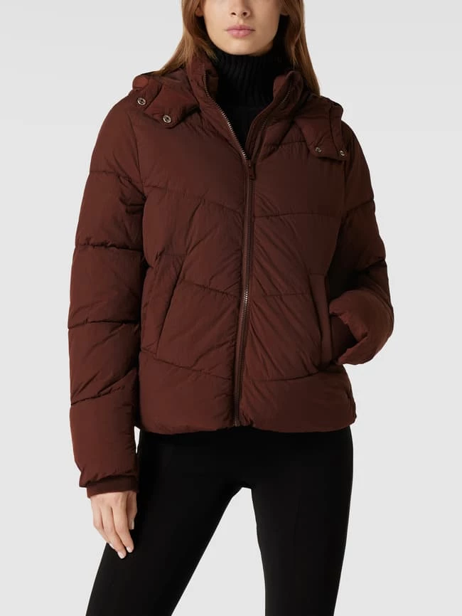 Pieces Steppjacke Mit Kapuze - Schokobraun 6 Pieces Steppjacke Mit Kapuze - Schokobraun – Bild 4