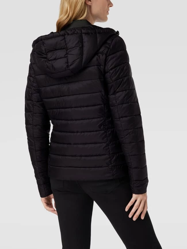 Montego Steppjacke Mit Kapuze Und Reißverschlusstaschen - Schwarz 7 Montego Steppjacke Mit Kapuze Und Reißverschlusstaschen - Schwarz – Bild 5