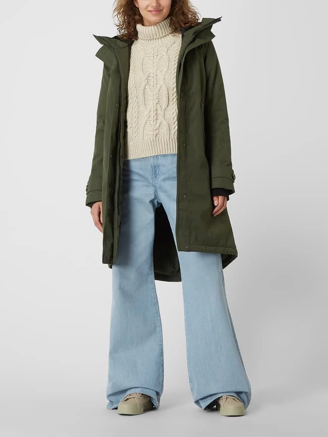 Didriksons Parka Mit Angeschnittenen Ärmeln Modell 'Luna' - Khaki 3 Didriksons Parka Mit Angeschnittenen Ärmeln Modell 'Luna' - Khaki