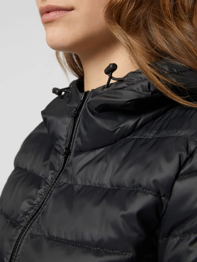 Only Light-Steppjacke Mit Kapuze - Schwarz 6 Only Light-Steppjacke Mit Kapuze - Schwarz – Bild 4