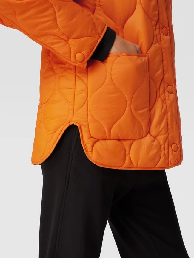 Rich & Royal Steppjacke Mit Eingrifftaschen - Orange 5 Rich & Royal Steppjacke Mit Eingrifftaschen - Orange – Bild 3