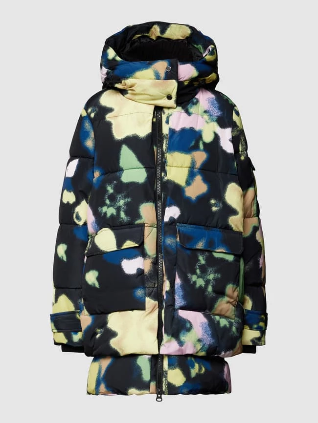 S.Oliver RED LABEL Steppjacke Mit Allover-Muster - Schwarz 4 S.Oliver RED LABEL Steppjacke Mit Allover-Muster - Schwarz – Bild 2