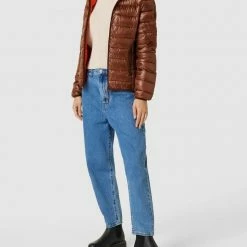 Q/S Designed By Steppjacke Mit Label-Detail - Hellbraun