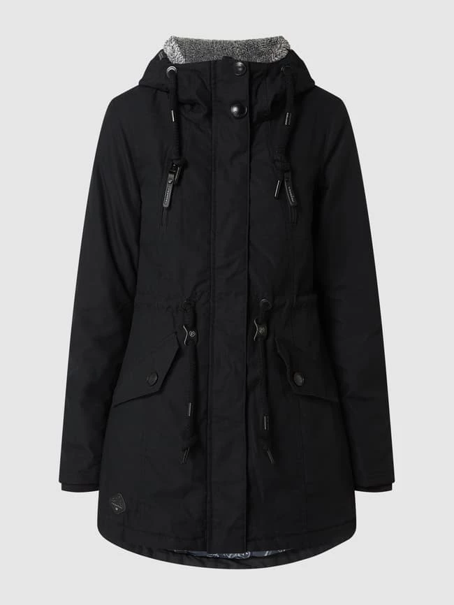 Ragwear Parka Mit Baumwoll-Anteil Modell 'Elsie' - Schwarz 4 Ragwear Parka Mit Baumwoll-Anteil Modell 'Elsie' - Schwarz – Bild 2