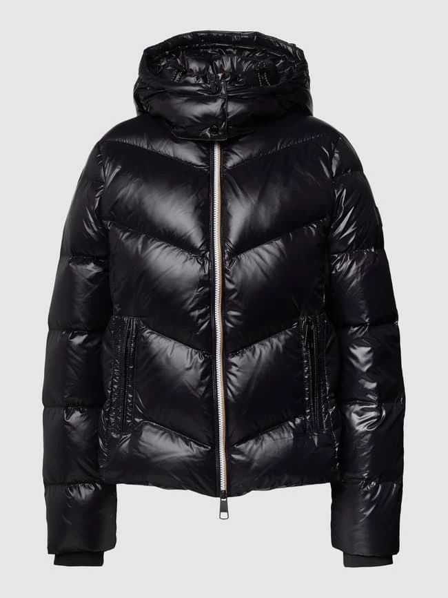 BOSS Daunenjacke Mit Label-Details Modell 'Pepule' - Schwarz 4 BOSS Daunenjacke Mit Label-Details Modell 'Pepule' - Schwarz – Bild 2