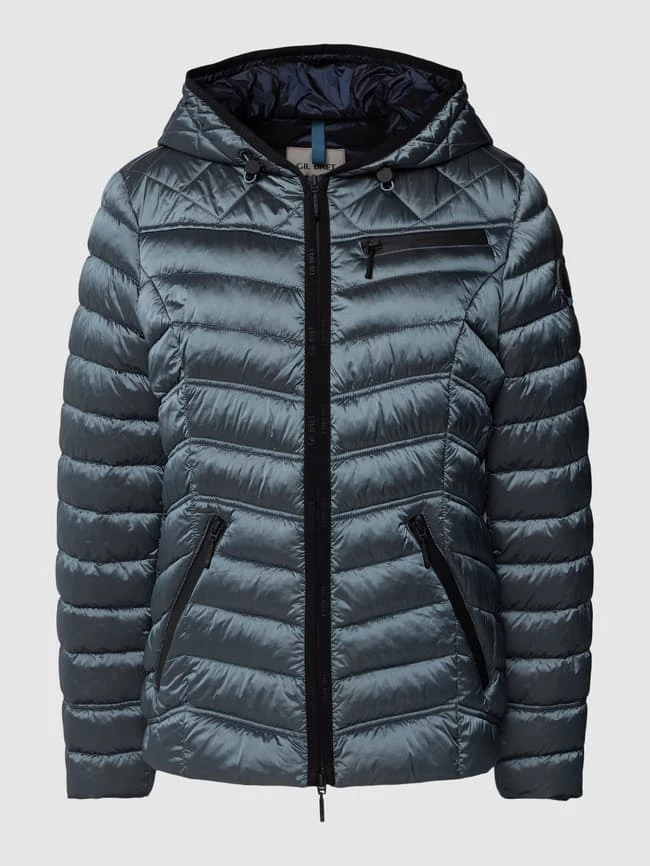 Gil Bret Steppjacke Mit Label-Patch - Blau 4 Gil Bret Steppjacke Mit Label-Patch - Blau – Bild 2