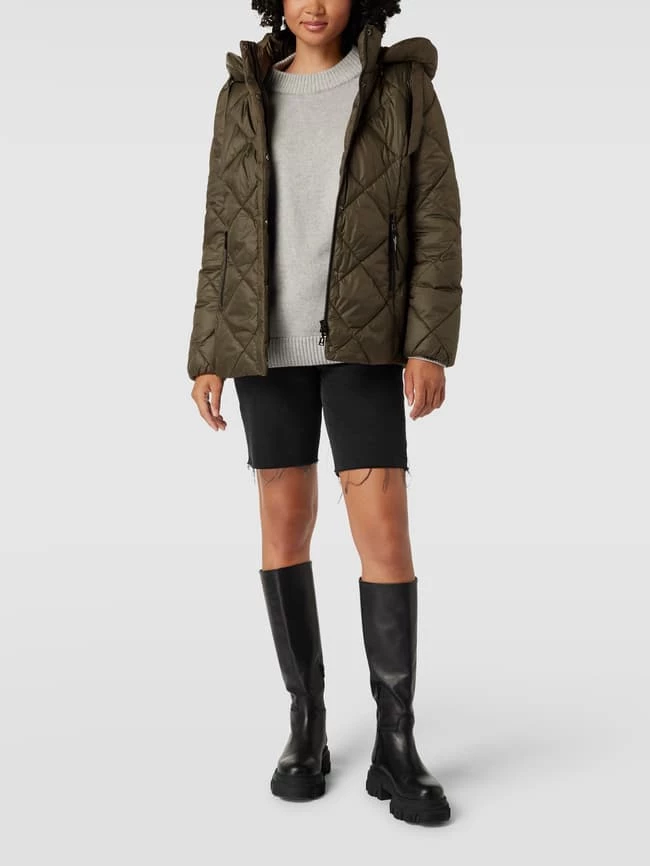 Gerry Weber Edition Steppjacke Mit Reißverschlusstaschen - Khaki 3 Gerry Weber Edition Steppjacke Mit Reißverschlusstaschen - Khaki