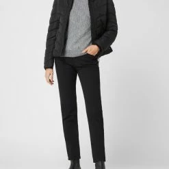 Tom Tailor Steppjacke Mit Herausnehmbarer Kapuze - Schwarz