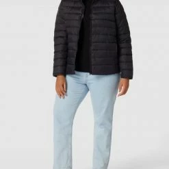 ONLY CARMAKOMA Steppjacke Mit Stehkragen Modell 'CARTAHOE' - Schwarz