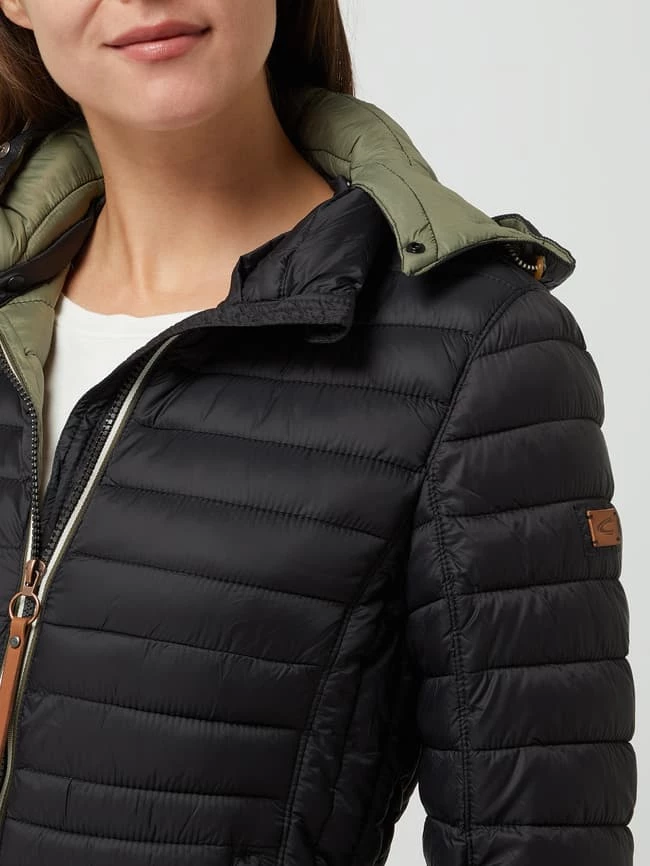Camel Active Steppjacke Mit Abnehmbarer Kapuze - Schwarz 8 Camel Active Steppjacke Mit Abnehmbarer Kapuze - Schwarz – Bild 6
