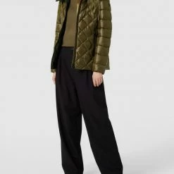 Fuchs Schmitt Steppjacke Mit Label-Detail - Olivgrün