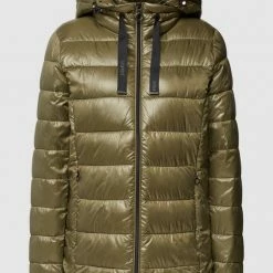 Esprit Steppjacke Mit Abnehmbarer Kapuze - Khaki