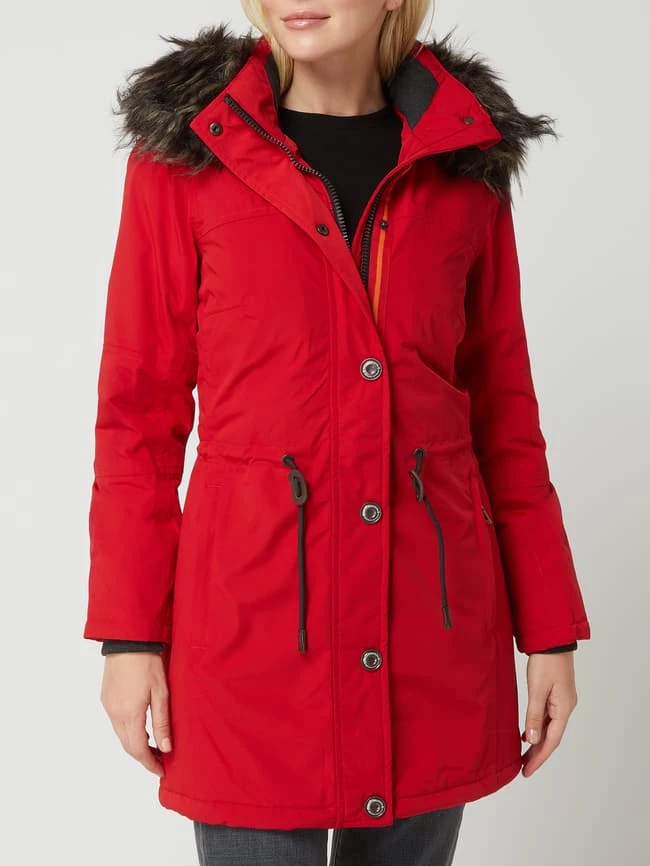 Wellensteyn Wolkenlos 878 Funktionsjacke Mit Abnehmbarem Webpelz - Rot 6 Wellensteyn Wolkenlos 878 Funktionsjacke Mit Abnehmbarem Webpelz - Rot – Bild 4