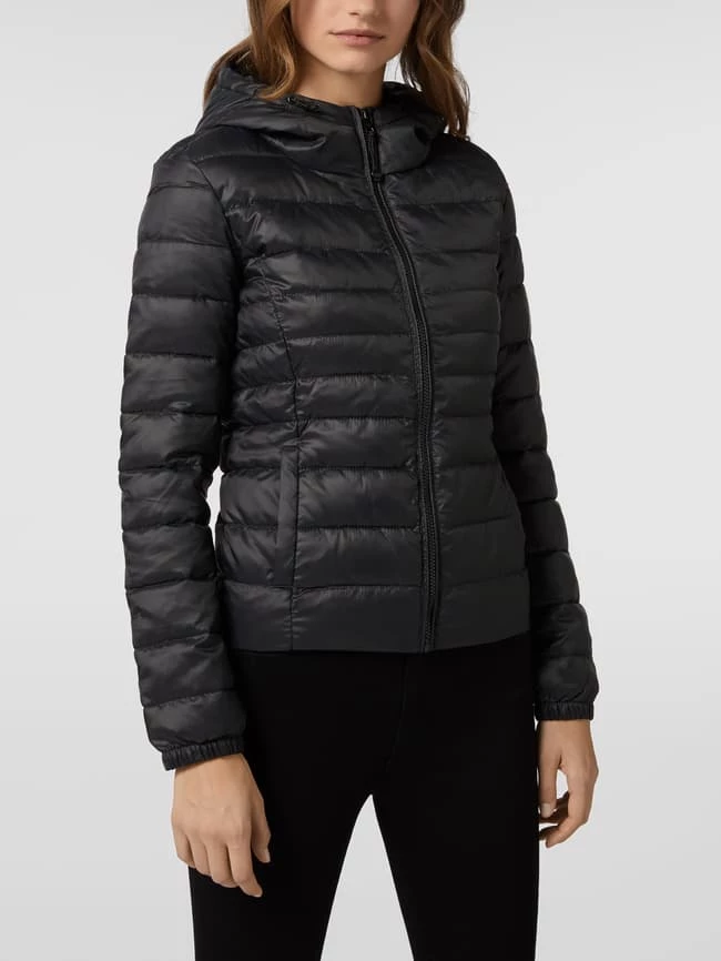 Only Light-Steppjacke Mit Kapuze - Schwarz 7 Only Light-Steppjacke Mit Kapuze - Schwarz – Bild 5
