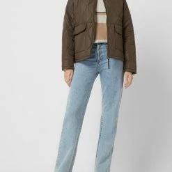 Soyaconcept Steppjacke Mit Stehkragen - Schlamm