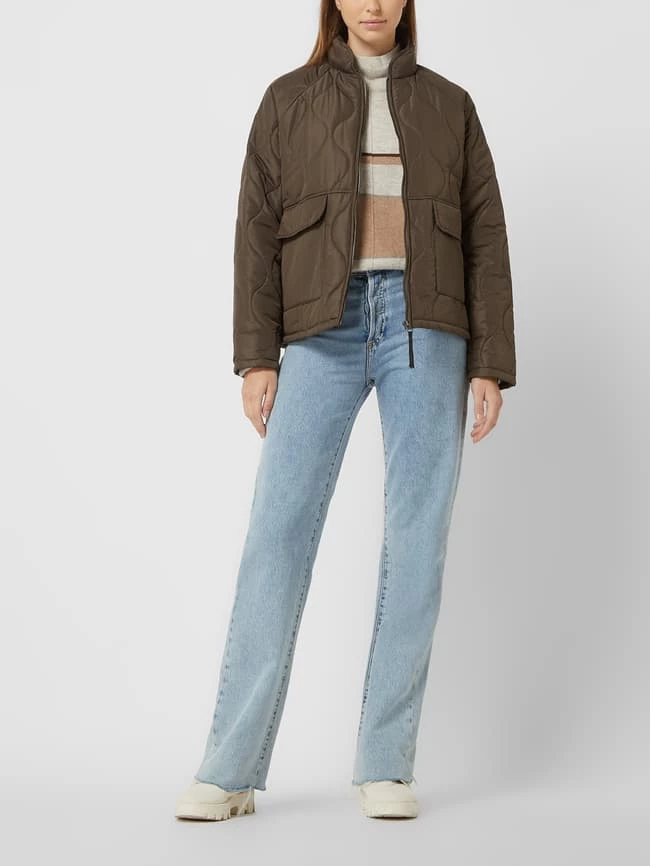 Soyaconcept Steppjacke Mit Stehkragen - Schlamm 3 Soyaconcept Steppjacke Mit Stehkragen - Schlamm