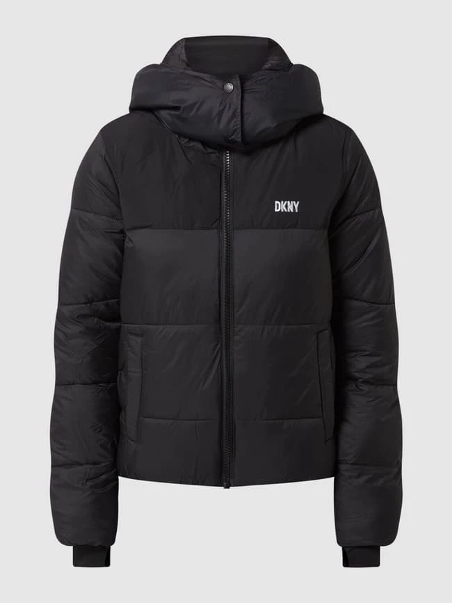 DKNY PERFORMANCE Steppjacke Mit Abnehmbarer Kapuze - Schwarz 4 DKNY PERFORMANCE Steppjacke Mit Abnehmbarer Kapuze - Schwarz – Bild 2