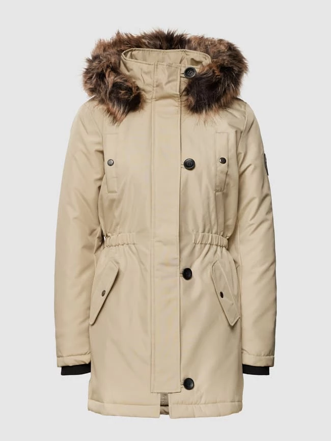 Only Parka Mit Kunstpelzkragen Modell 'ONLIRS' - Taupe 4 Only Parka Mit Kunstpelzkragen Modell 'ONLIRS' - Taupe – Bild 2