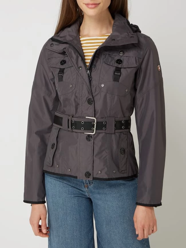 Wellensteyn Jacke Mit Taillengürtel - Hellgrau 6 Wellensteyn Jacke Mit Taillengürtel - Hellgrau – Bild 4